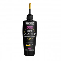 Lubrifiant pour chaines MUC-OFF - Dry Weather Ceramic Lube e-bike 120ml