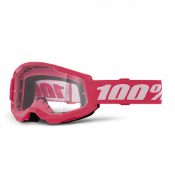 Masque 100% - Strata 2 - Pink - Clear Lens