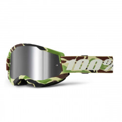 Masque 100% - Strata 2 - War Camo - Mirror Silver
