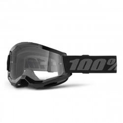 Masque 100% - Strata 2 Youth - Black - Clear Lens