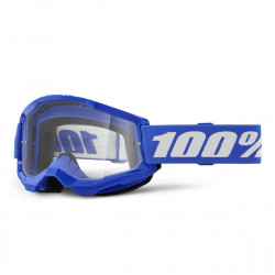 Masque 100% - Strata 2 Youth - Blue - Clear Lens