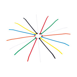 Colliers de fixation (sachet de 30 pieces)