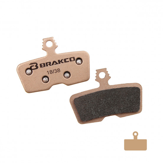 Plaquettes de frein BRAKCO - Pour AVID CODE / GUIDE