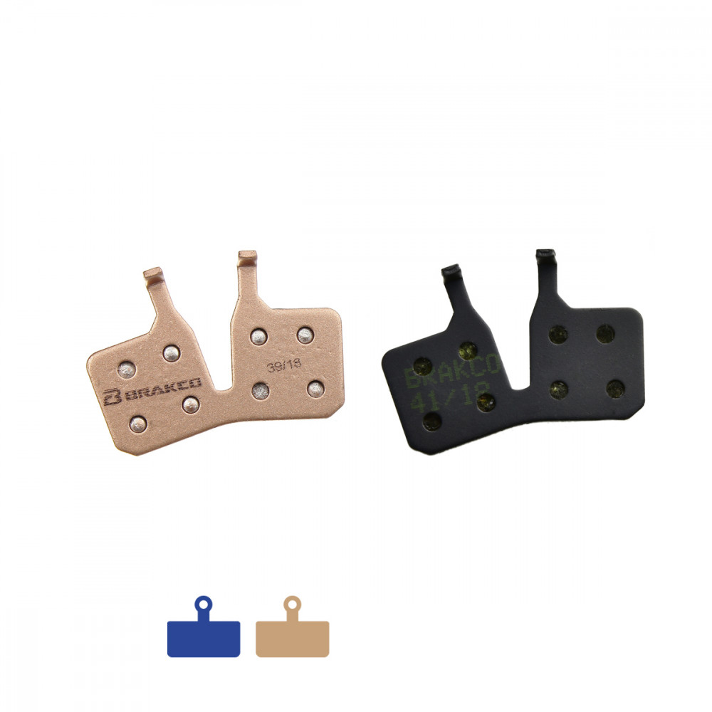 Plaquettes de frein BRAKCO - Pour MAGURA MT5/MT7