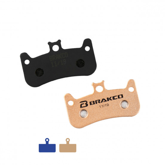 Plaquettes de frein BRAKCO - Pour FORMULA Cura 4