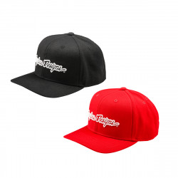 Casquette Troy Lee Designs - Curved Snapback Signature