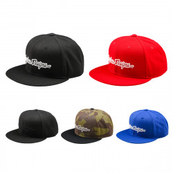 Casquette Troy Lee Designs - Flat Bill Snapback Signature