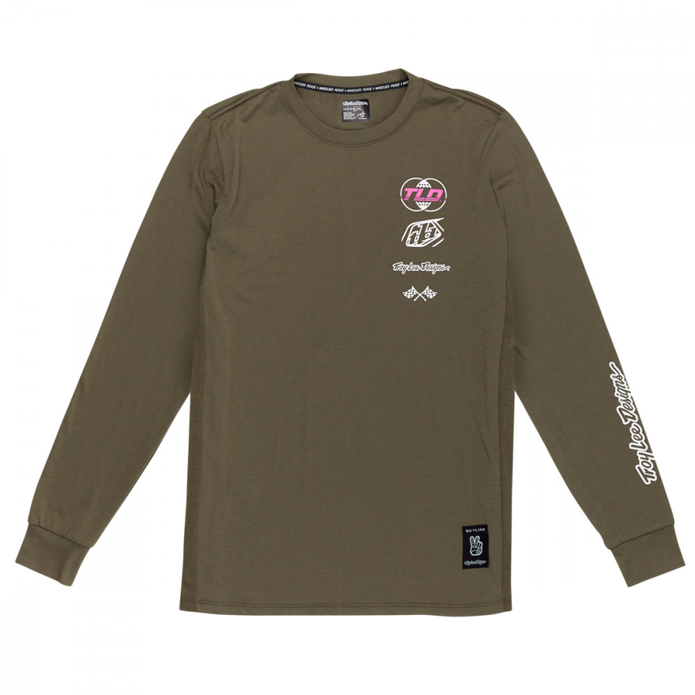 Jersey Troy Lee Designs - Skyline Ride Tee Youth manches longues