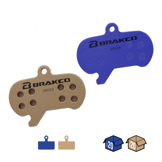 Plaquettes de frein BRAKCO - Pour SRAM Maven