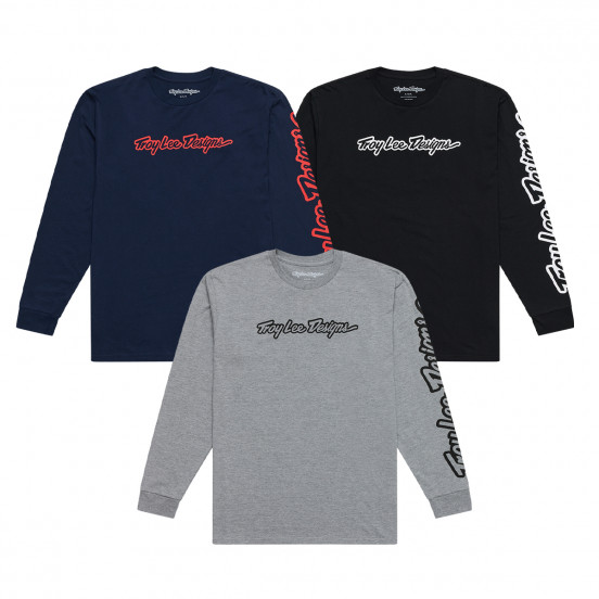 T-shirt Troy Lee Designs - Signature manches longues