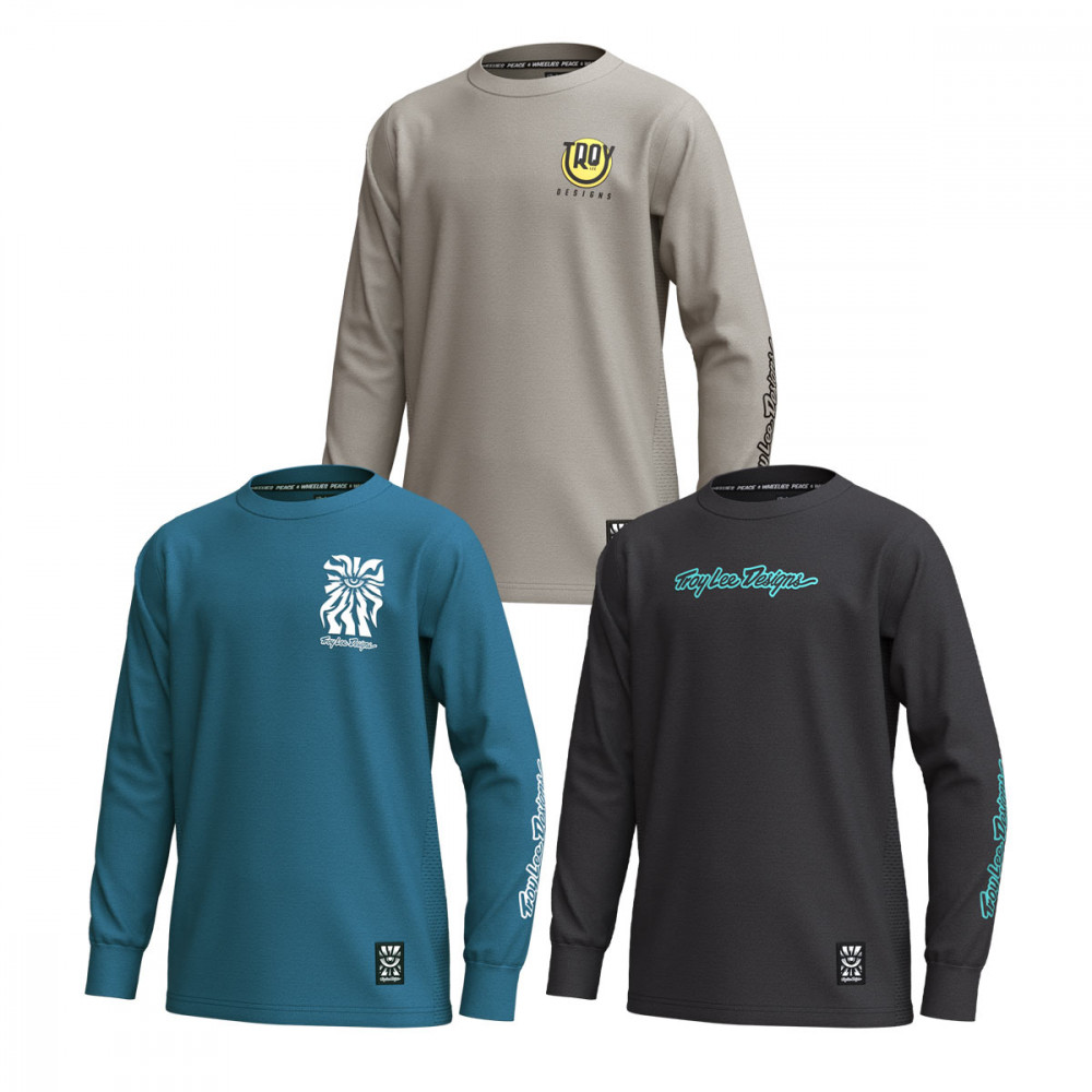 Jersey Troy Lee Designs - Skyline Ride Tee Youth manches longues - SP26