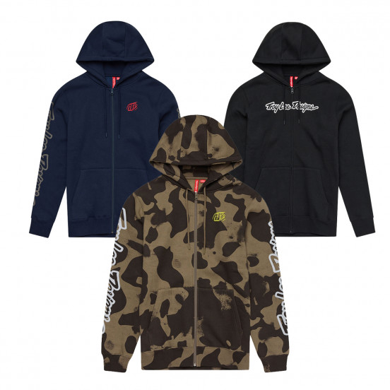 Sweat capuche à zip Troy Lee Designs - Branded