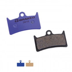 Plaquettes de frein BRAKCO - Pour HOPE M4/V4