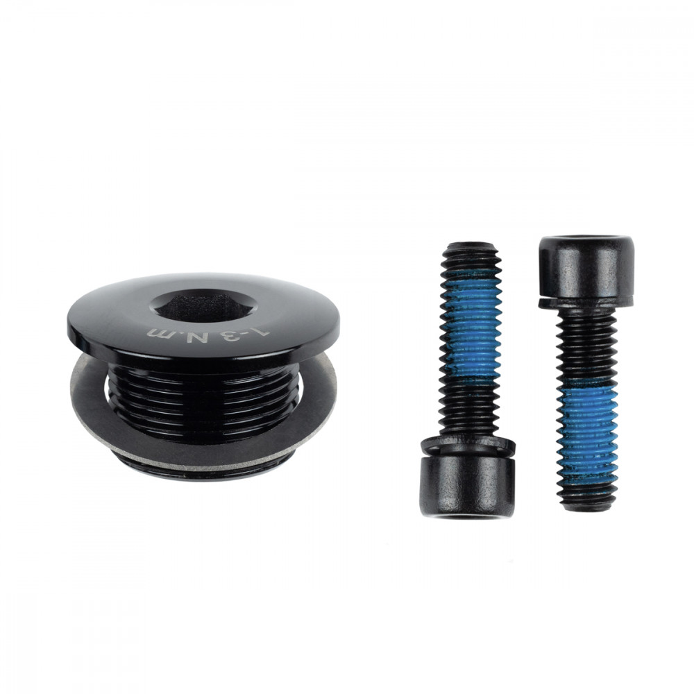 Pièce détachée MICROSHIFT - Sword Crank Preload Cap w/ 2x Crank Arm Bolts