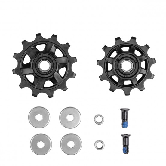 Pièce détachée MICROSHIFT - Advent Rear Derailleur Pulley Kit,  L Cage, Guide 12t