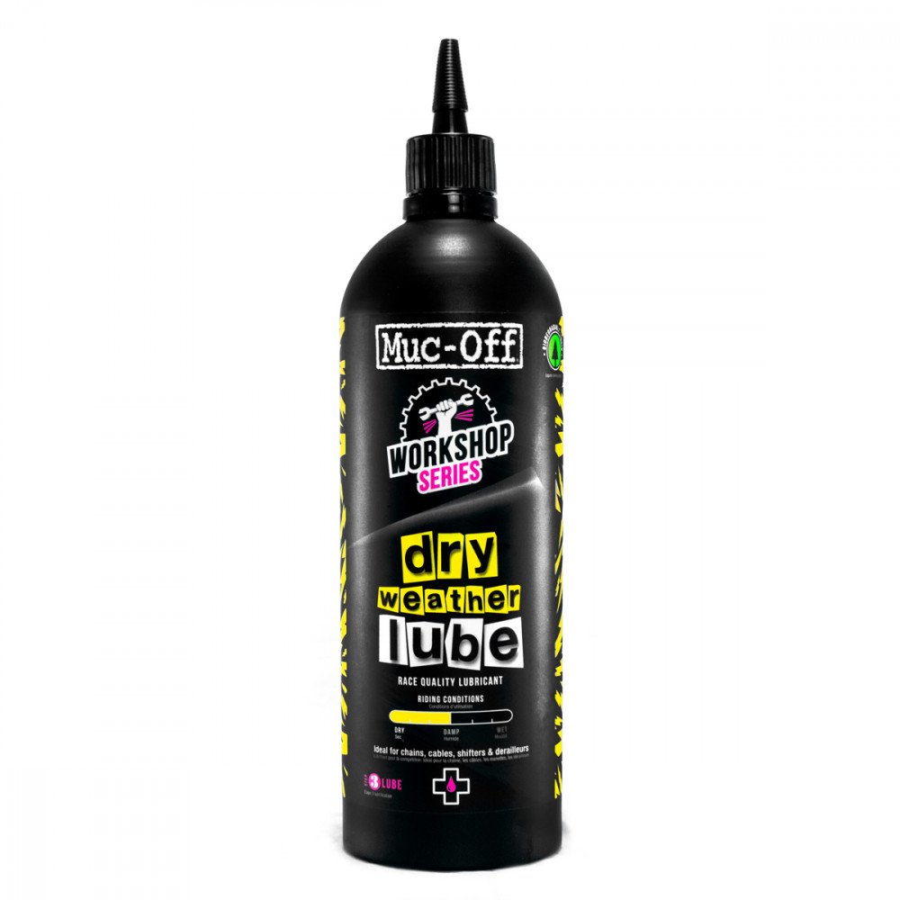 Lubrifiant pour chaines MUC-OFF - Dry Lube 1L