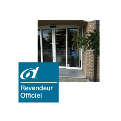Sticker de vitrine 6d - Official dealer