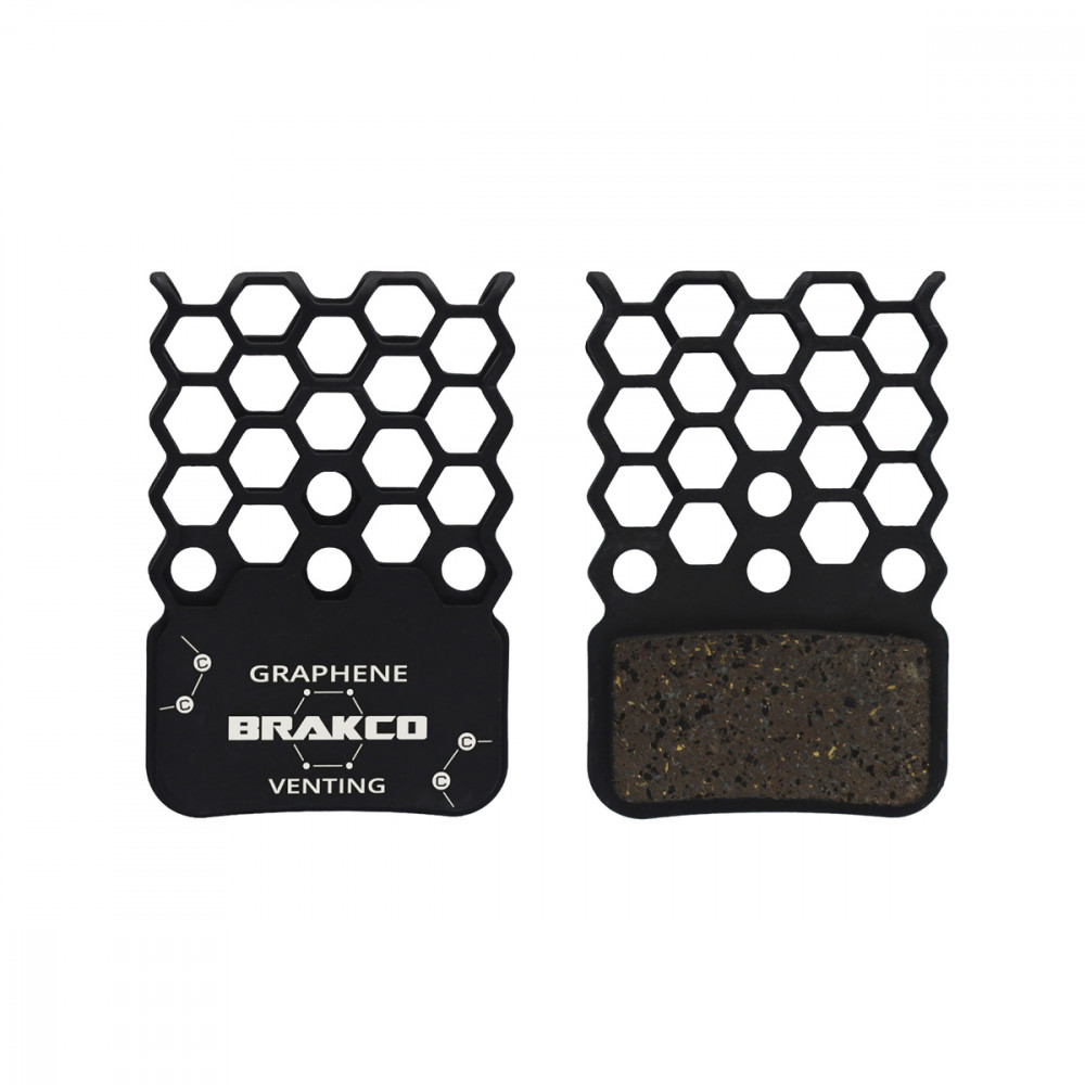 Plaquettes de frein BRAKCO AIRPADS - Pour SRAM RED / FORCE / CX1 / RIVAL / HRR