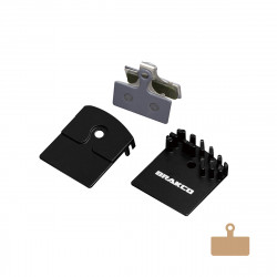 Plaquettes de frein BRAKCO - Ventilées Sintered SHIMANO 2P XTR/XT/DEORE/ULTEGRA