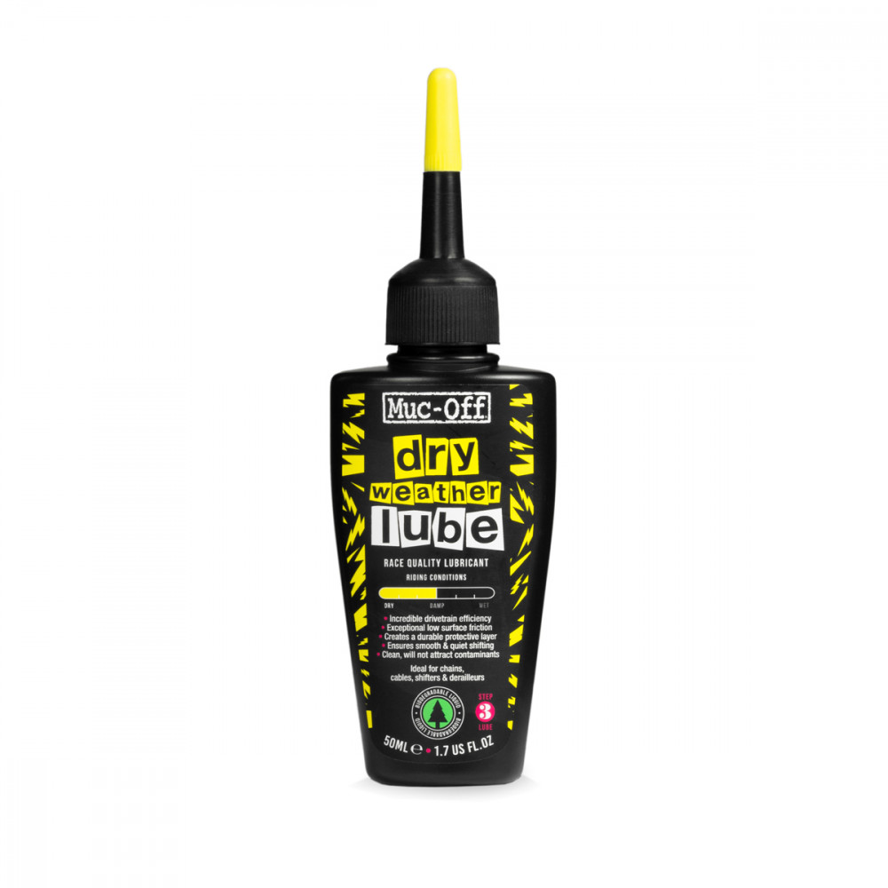 Lubrifiant pour chaines MUC-OFF - Dry Lube 50ml