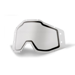 ACCURI FORECAST Replacement Dual Lens Sonic w/mud visor w/bumps Clear