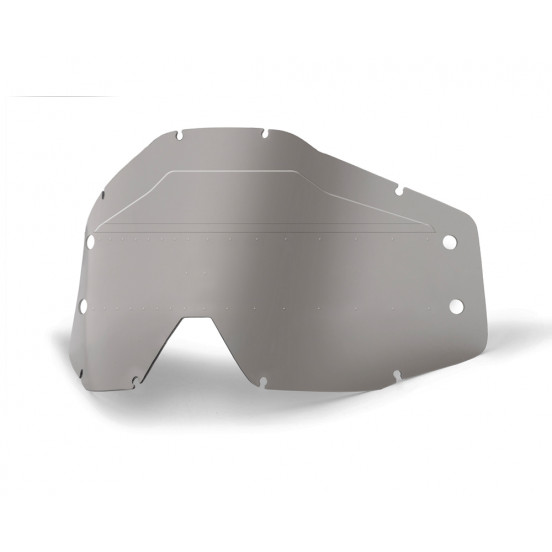 ACCURI FORECAST Replacement Lens w/mud visor w/ bumps Smoke