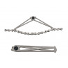 Crochet de fixation de chaine pliable 62H1
