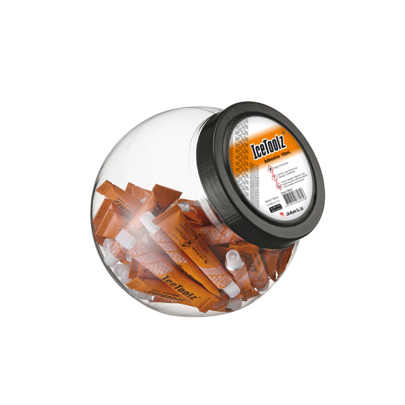 Colle à rustine ICETOOLZ - Pot de 50 tubes • 66G1