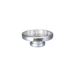Douille boitier pédalier T47 Ø50. 4mm-12pins, 1/2" M082