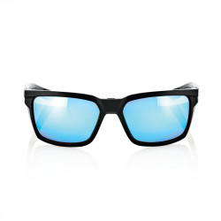 Solaire 100% - Daze - Matte Black / HiPER Blue Multilayer Mirror