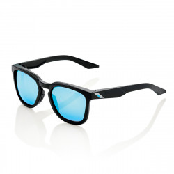 Solaire 100% - Hudson - Matte Black / HiPER Blue Multilayer Mirror