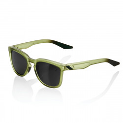 Solaire 100% - Hudson - Matte Translucent Olive Slate / Black Mirror