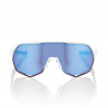 Solaire 100% - S2 - Matte White / HiPER Blue Multilayer Mirror