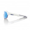 Solaire 100% - S2 - Matte White / HiPER Blue Multilayer Mirror