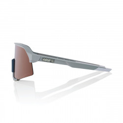 Solaire 100% - S3 - Soft Tact Stone Grey / HiPER Crimson Silver Mirror
