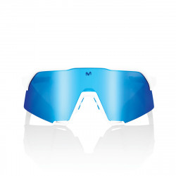 Solaire 100% - S3 - Movistar Team White / HiPER Blue Multilayer Mirror