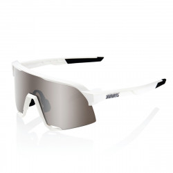 Solaire 100% - S3 - Matte White / HiPER Silver Mirror