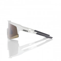 Solaire 100% - Speedcraft - Matte White / HiPER Silver Mirror