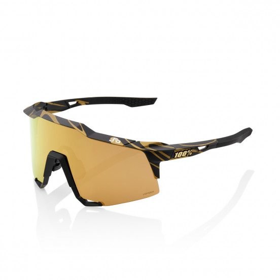 Solaires 100% SPEEDCRAFT - Peter Sagan LE Metallic Gold Flake - HiPER Gold Mirror