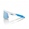 Solaire 100% - Speedcraft - Movistar Team White / HiPER Blue Multilayer Mirror