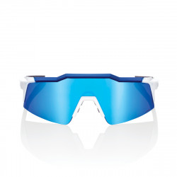 Solaire 100% - Speedcraft SL - Matte White/Metallic Blue / HiPER Blue