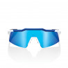 Solaire 100% - Speedcraft SL - Matte White/Metallic Blue / HiPER Blue