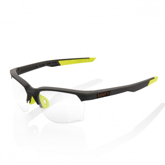 Solaire 100% - Sportcoupe - Soft Tact Cool Grey / Photochromic Lens