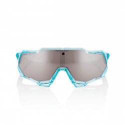 Solaires 100% SPEEDTRAP - Polished Translucent Mint - HiPER Silver Mirror