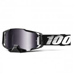 Masque 100% - Armega - Black - Silver Flash Mirror lens