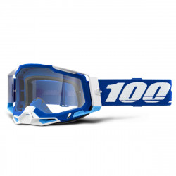 Masque 100% - Racecraft 2 - Blue - Clear Lens