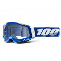 Masque 100% - Racecraft 2 - Blue - Clear Lens
