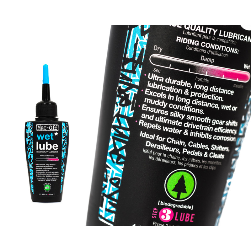 Lubrifiants conditions humides "Wet Lube" 50ml (vendu x12)