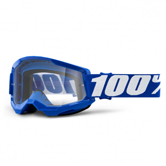 Masque 100% - Strata 2 - Blue - Clear Lens