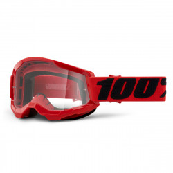 Masque 100% - Strata 2 - Red - Clear Lens